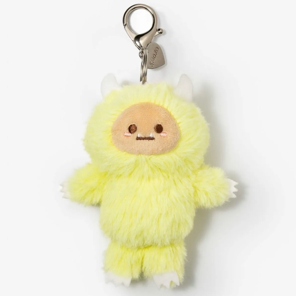 Smoko Hank Yeti Goes Pastel Plush Pendant - Yellow